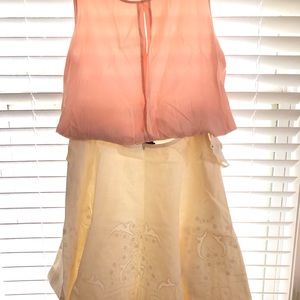 Combo skirt and shirt